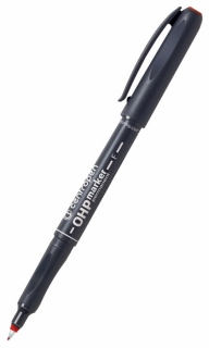 Permanentní fix červený Centropen 2636 F