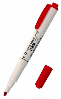 Fix na bílou tabuli červený Centropen 2709 WBM