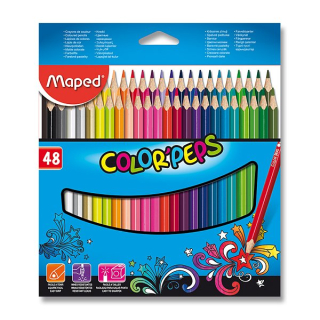 Trojhranné pastelky 48 barev Maped Color Peps