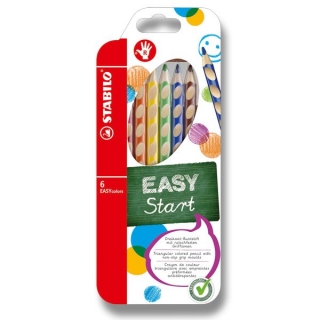 Pastelky pro praváky 6 barev Stabilo EasyColors