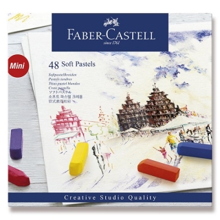 Prašné křídy 48 barev Mini Faber-Castell