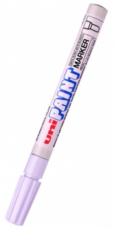 Bílý lakový popisovač UNI Paint Marker PX-21