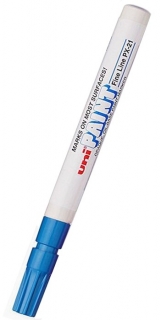 Světle modrý lakový popisovač UNI Paint Marker PX-21